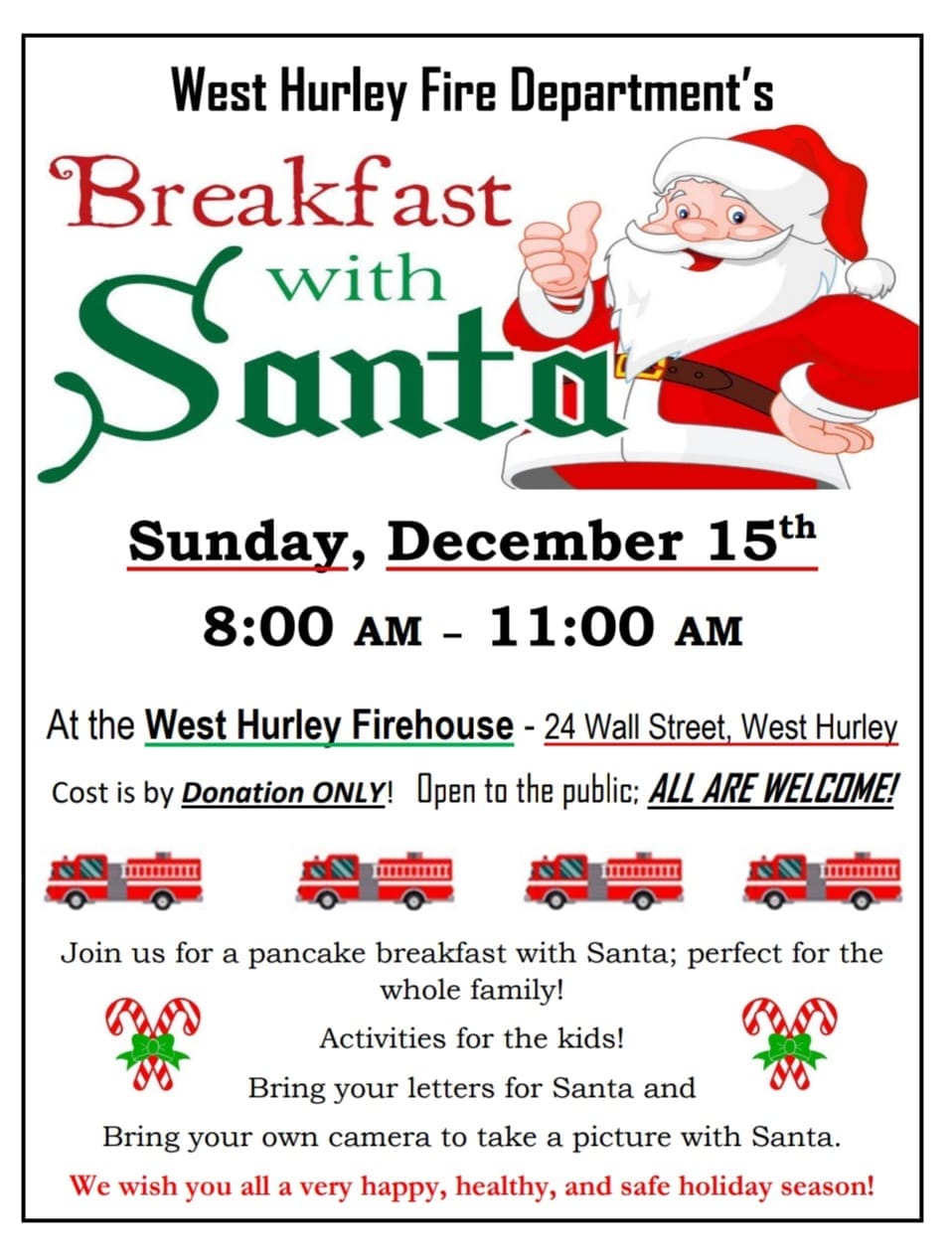 Breakfast with Santa