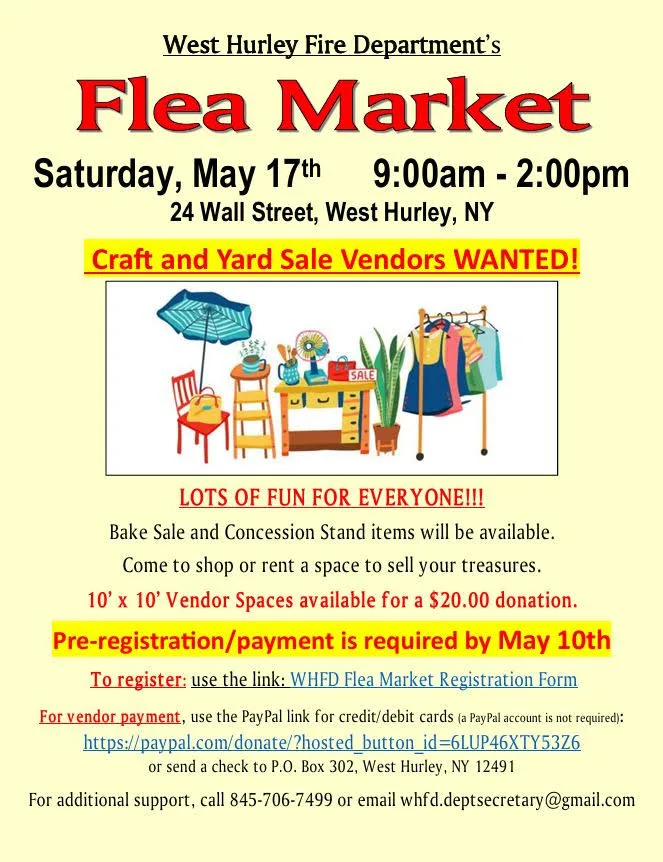 WHFD Flea Market 2025